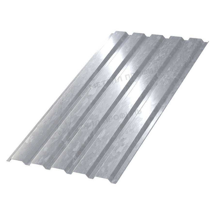 Профлист Металл Профиль МП-35 0,8 Цинк Бесцветный