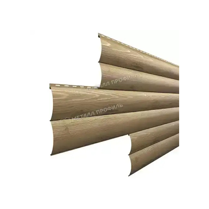 Металлический сайдинг Woodstock-Т Металл-Профиль ECOSTEEL Сосна 28х330